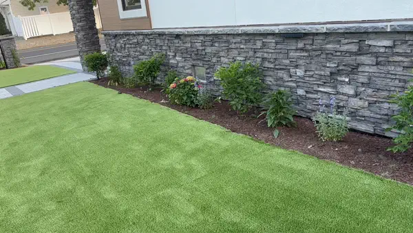 Stone Wall Garden Bed